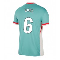 Camisa de Futebol Atletico Madrid Koke #6 Equipamento Secundário 2024-25 Manga Curta